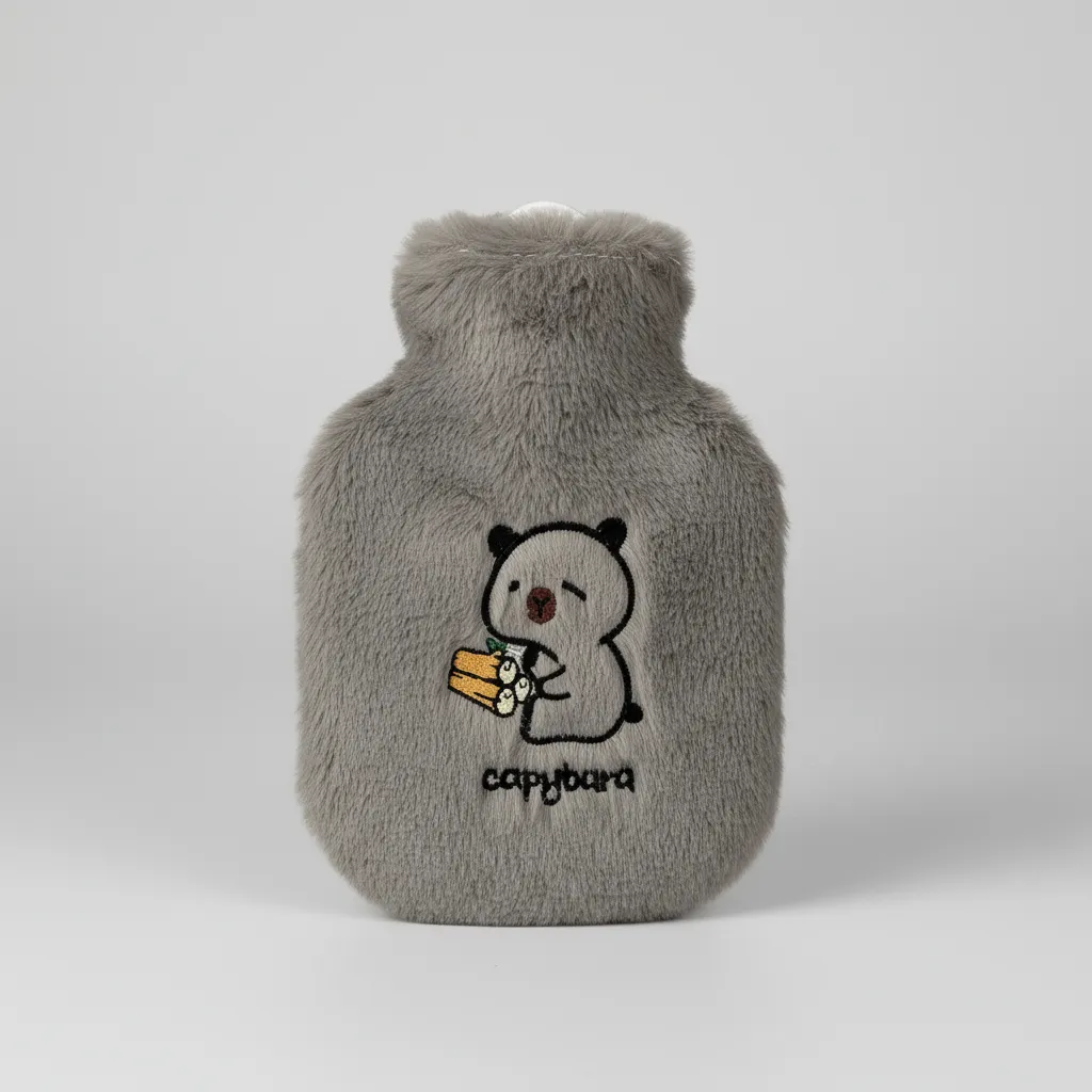 BOUILLOTTE EN PELUCHE – DOUCEUR & DOUCE CHALEUR