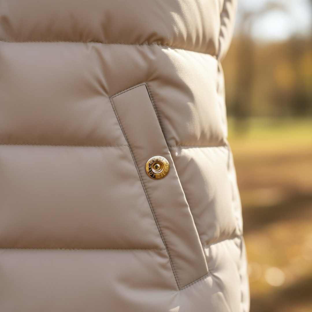 Gilet Doudoune Matelassée Ajustable Femme - 6 Couleurs