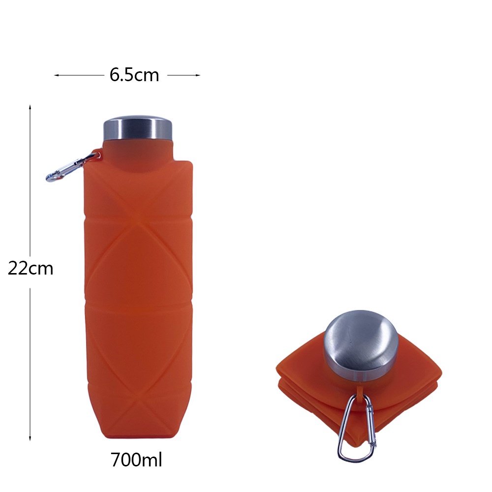 Gourdes Pliables en Silicone – 700 ml