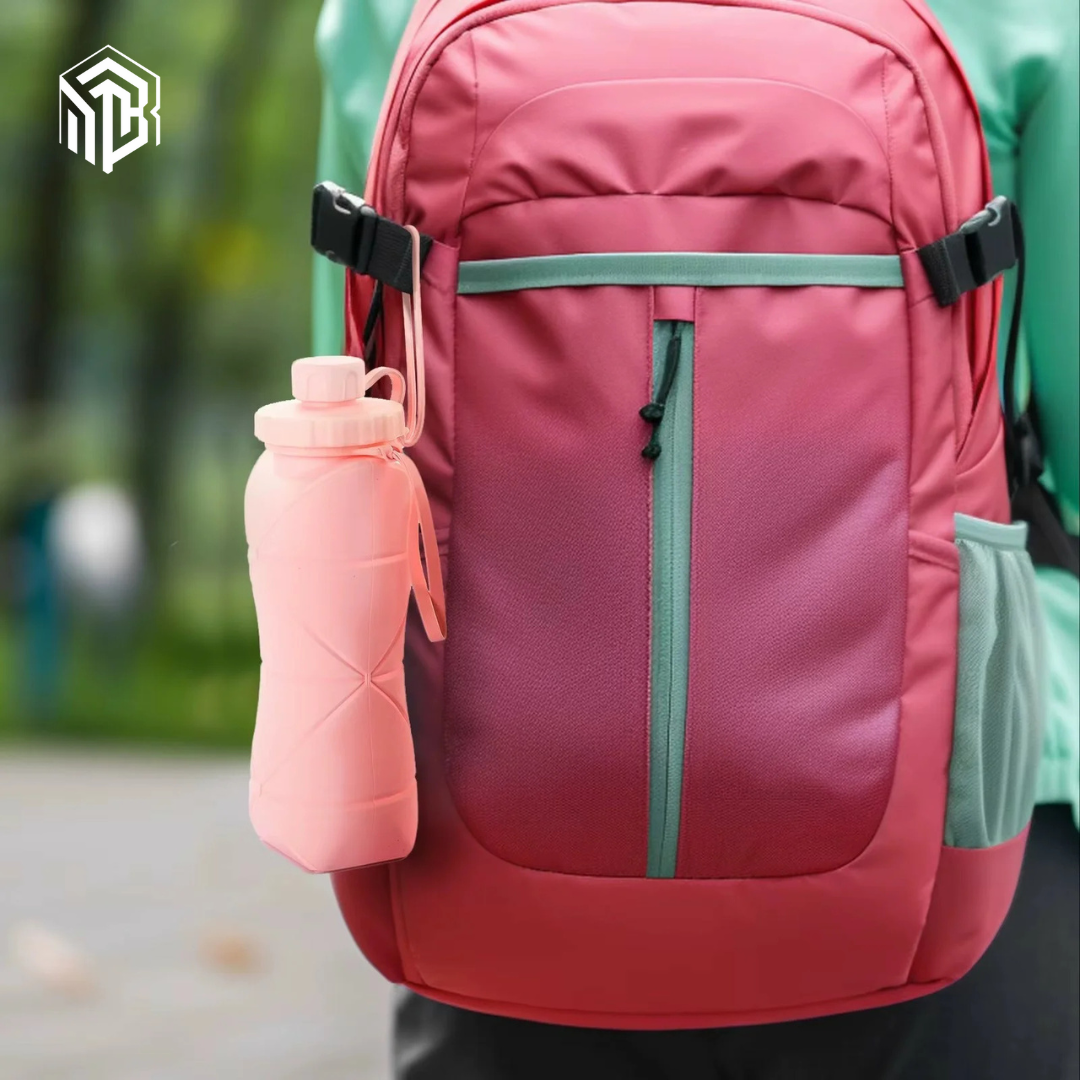 Gourdes Pliables en Silicone – 600 ml