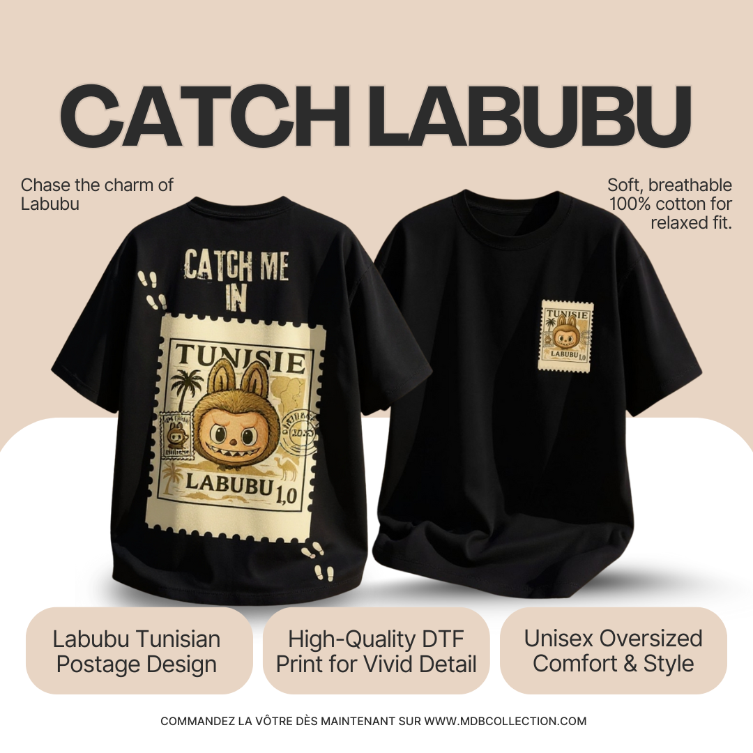 Catch LABUBU | Oversize T-Shirt