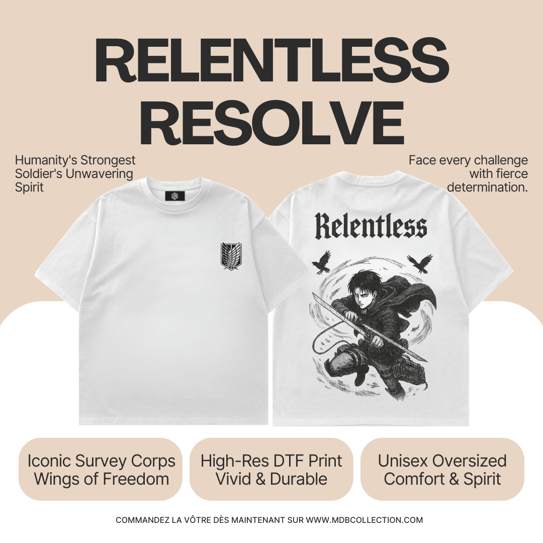 Relentless Resolve - Oversize