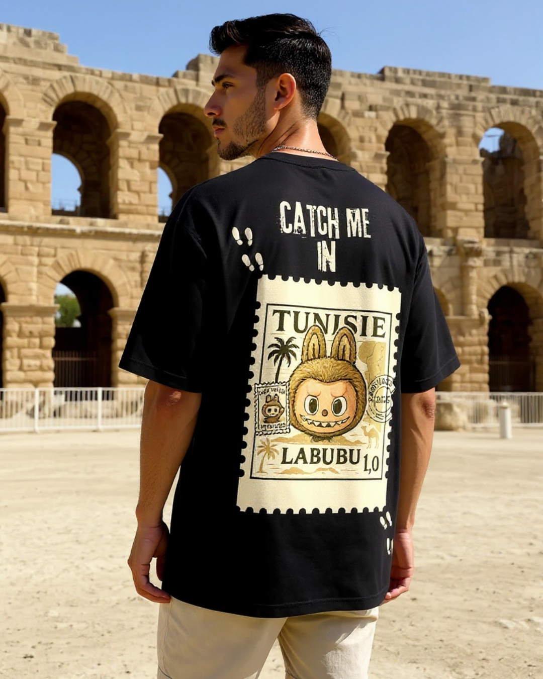 Catch LABUBU | Oversize T-Shirt