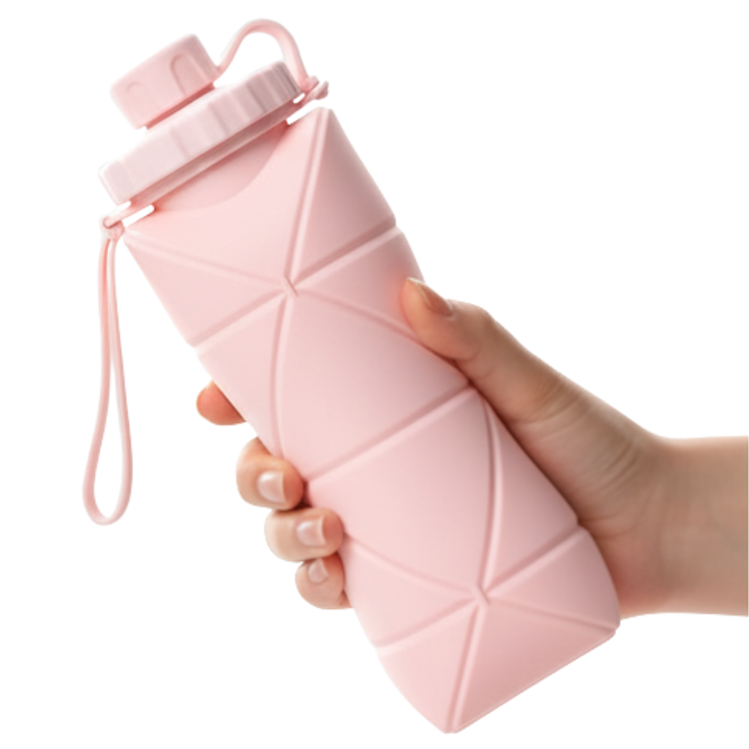 Gourdes Pliables en Silicone – 600 ml