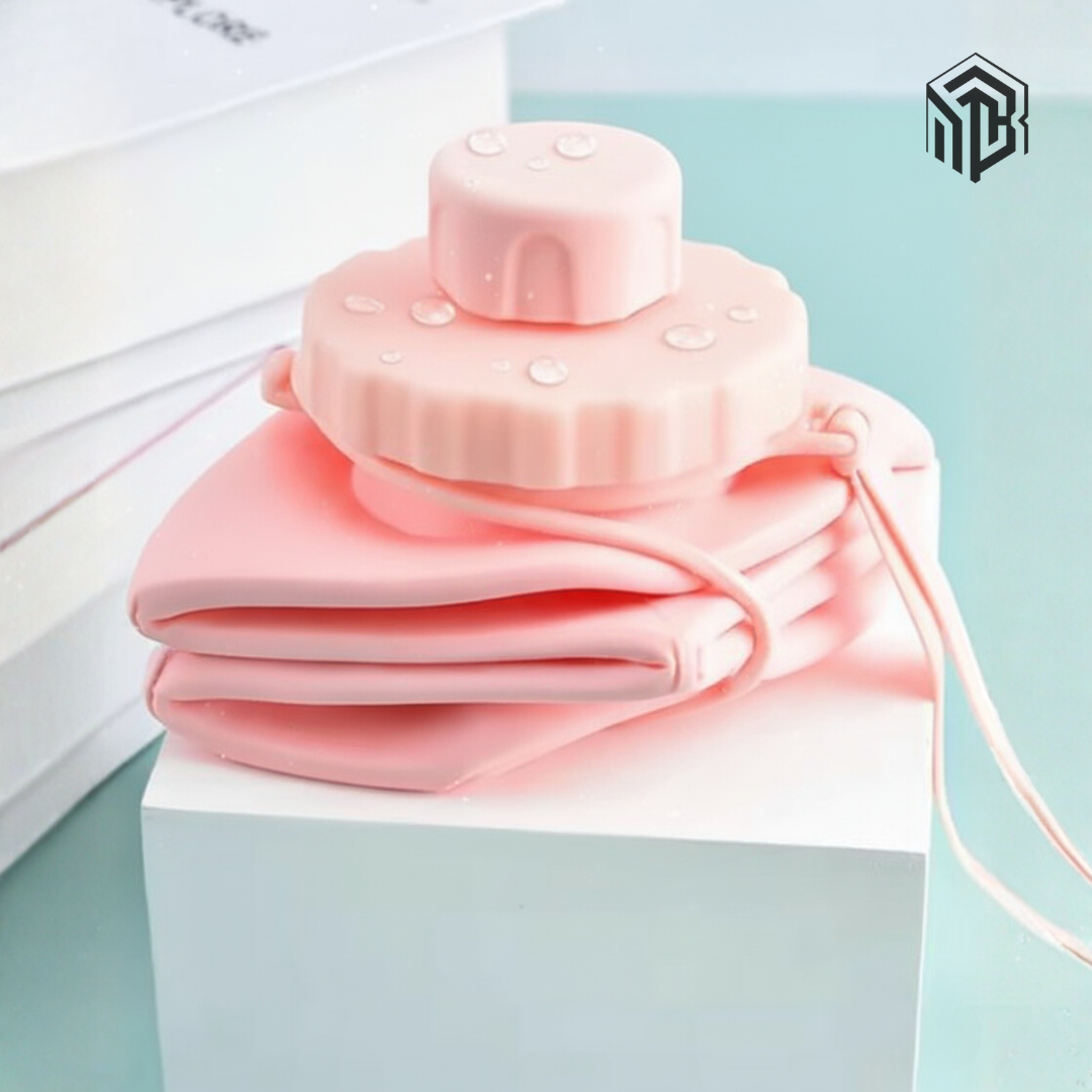 Gourdes Pliables en Silicone – 600 ml