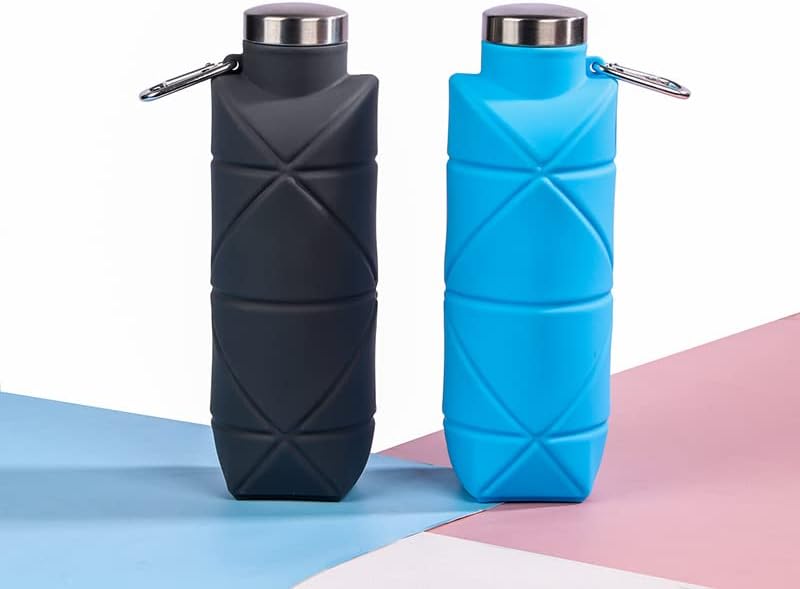 Gourdes Pliables en Silicone – 700 ml