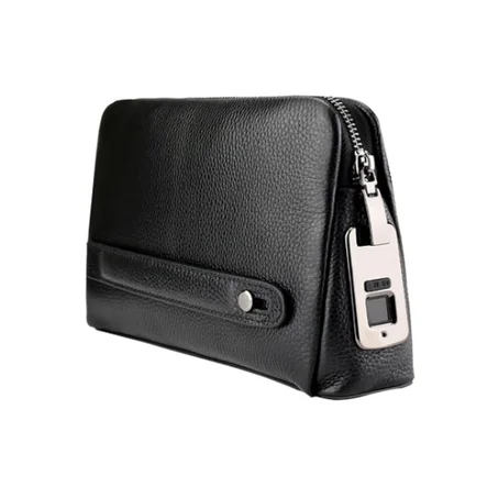 حقيبة يد مزودة بقفل بصمة الإصبع