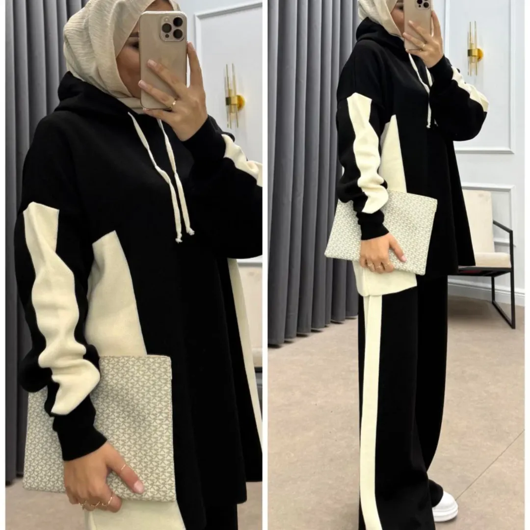 طقم محتشم عصري للمحجبات – أناقة مريحة لكل يوم