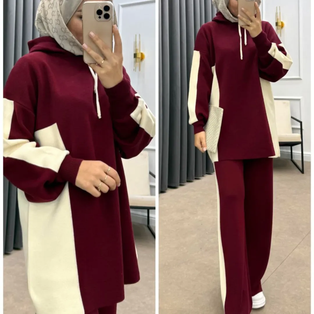 طقم محتشم عصري للمحجبات – أناقة مريحة لكل يوم