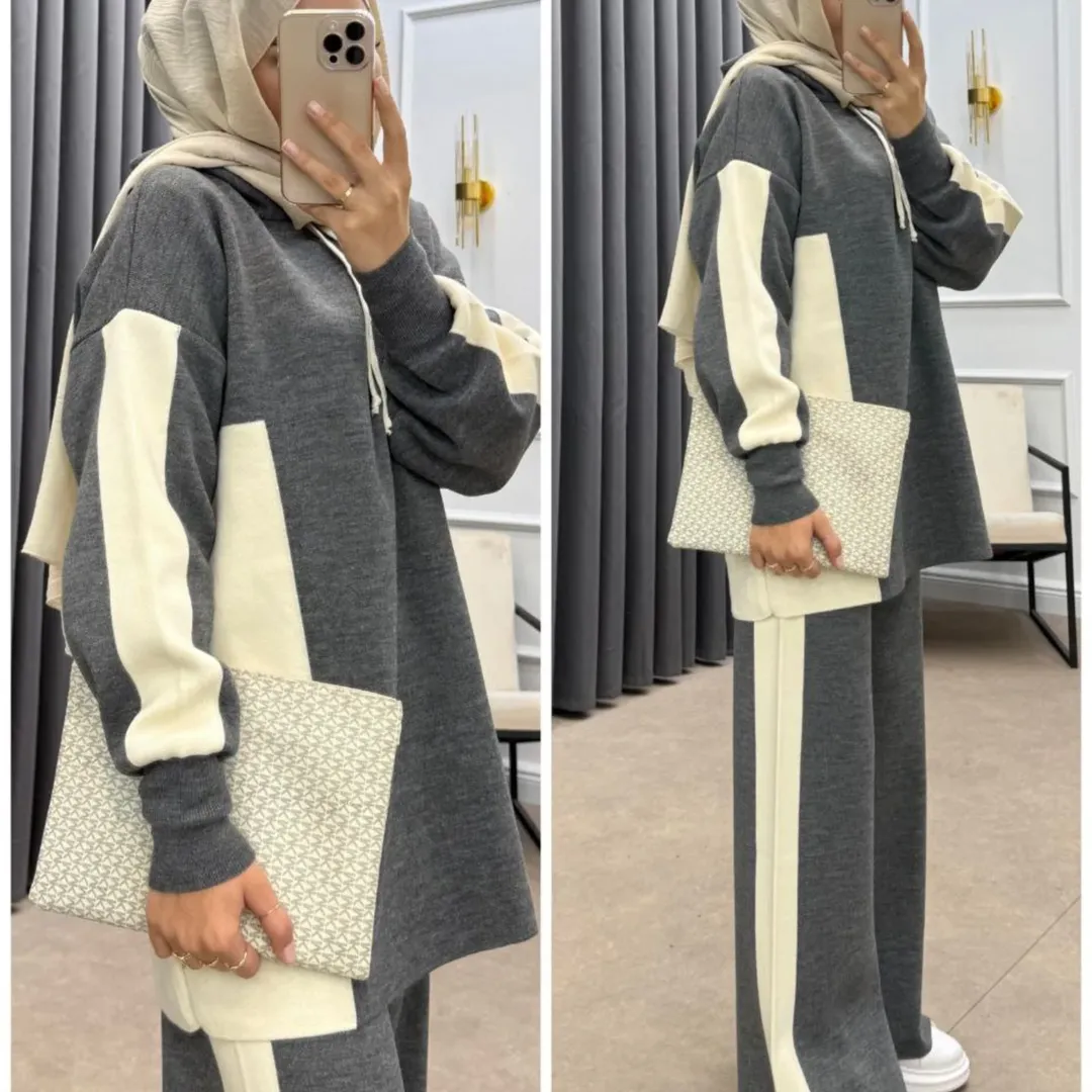 طقم محتشم عصري للمحجبات – أناقة مريحة لكل يوم