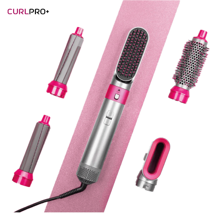 CurlPro+® :  Le Coiffeur Professionnel 5-en-1, Votre Allié Coiffure