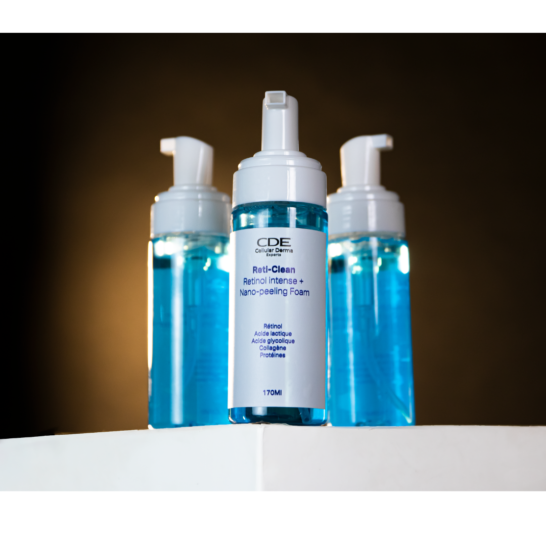 Reti-clean : mousse nano-peeling