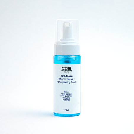 Reti-clean : mousse nano-peeling