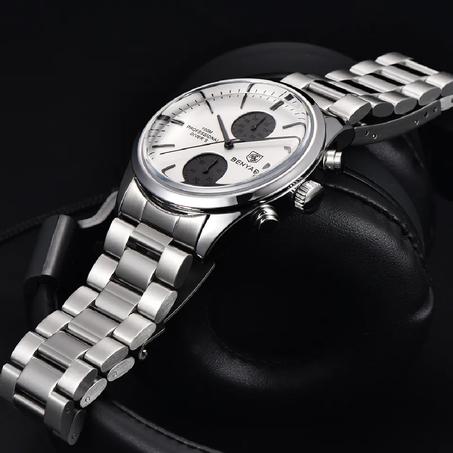 MONTRE  Hommes Top Luxe Étanche En Bracelet Inoxydable