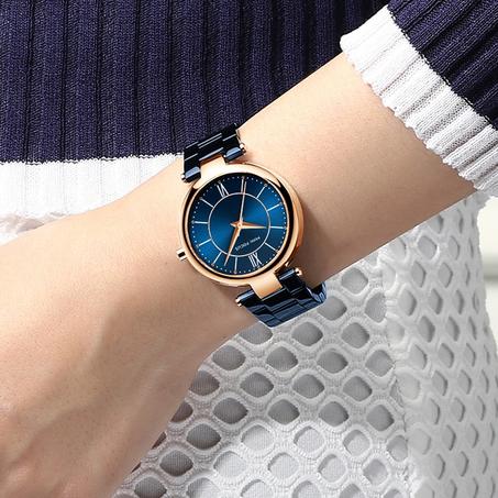 Montre Pour Femmes avec Bracelet en Acier Inoxydable