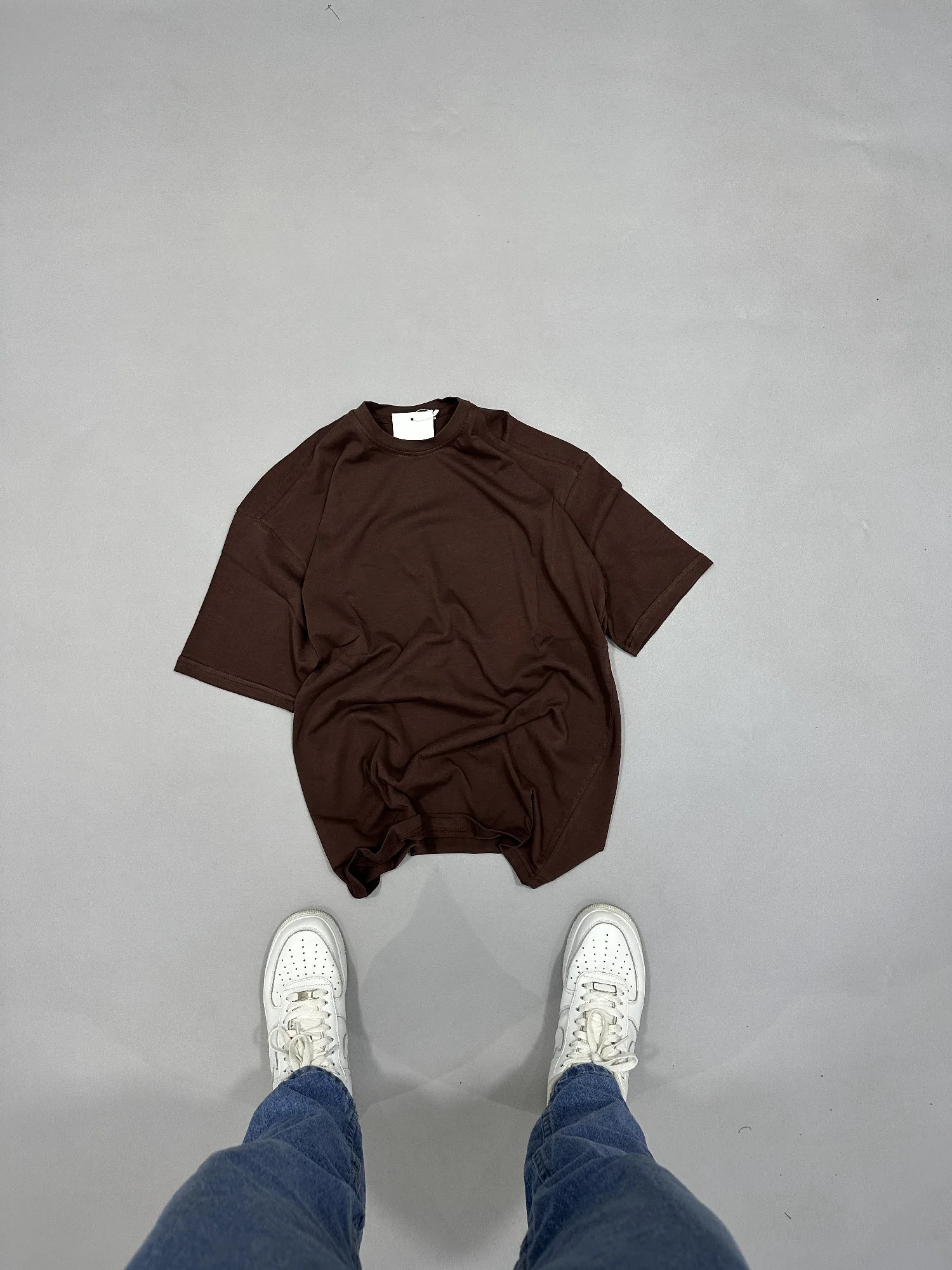 TSHIRT BASIC BROWN🤎