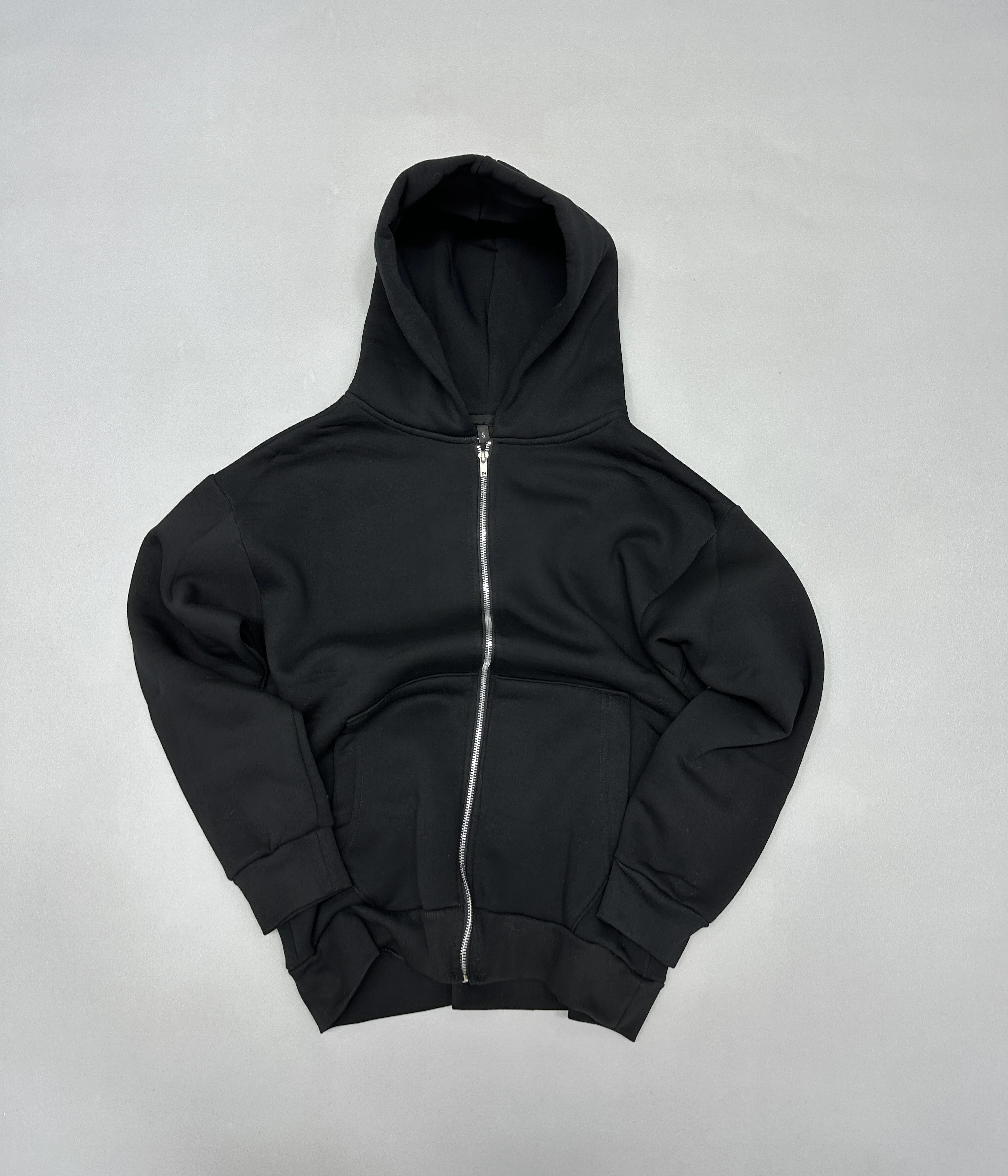 HOODIE ZIPER OVERSIEZD BLACK🖤🥶