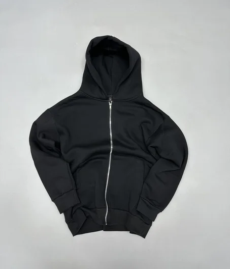 HOODIE ZIPER OVERSIEZD BLACK🖤🥶