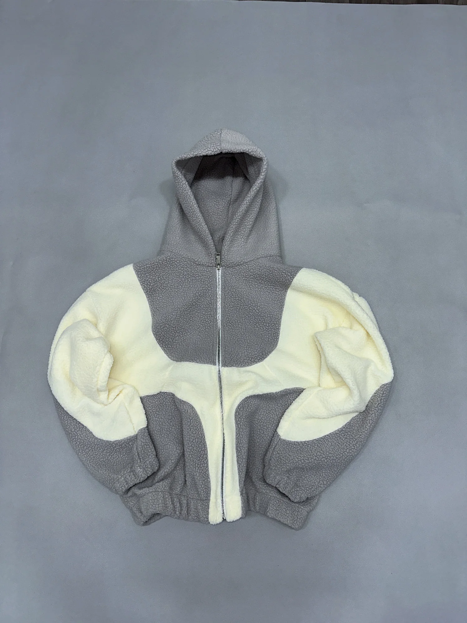 fleece jacket grais🩶✨