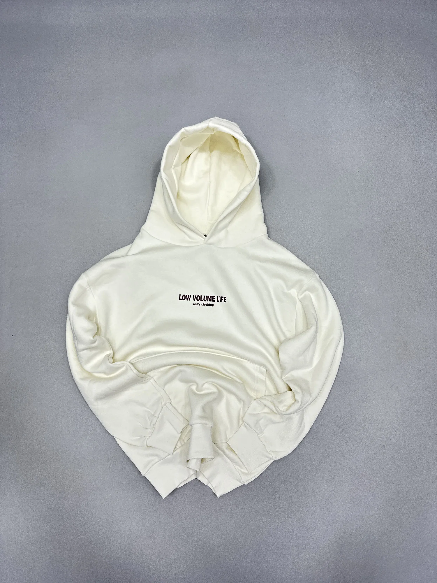 HOODIE OVRESIZED WHITE🤍✨