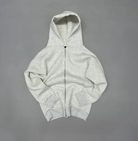 HOODIE ZIPER OVERSIEZD GREY🥶🩶
