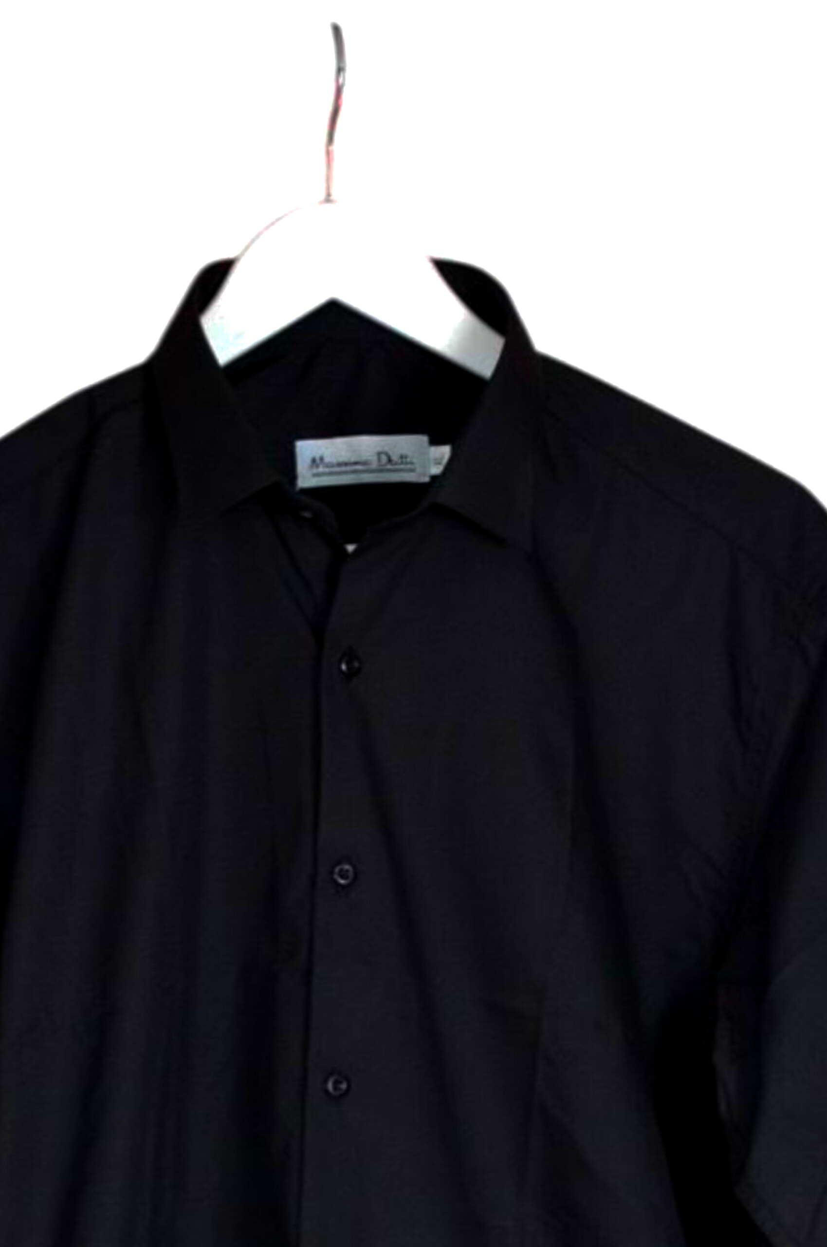 Chemise Classique Noire pour Homme – Élégance Intemporelle