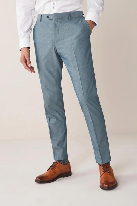 Pantalon classique gris pour homme