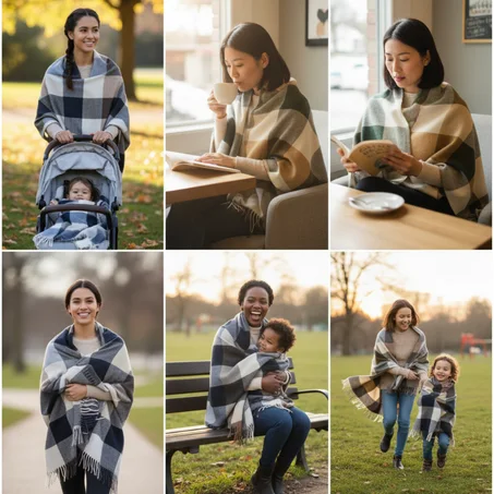 شال واحد وكثر من 10 ديال لُوك (Look)!