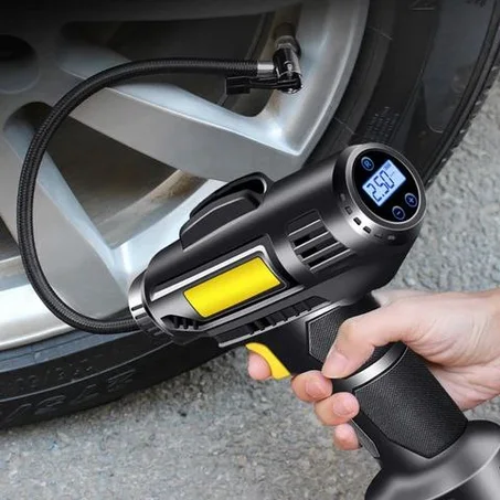 Pompe à Air électrique pour pneus de voiture, 120W, gonflable, Portable, Rechargeable, compresseur d'air numérique, équipement de gonflage de pneus automatique
