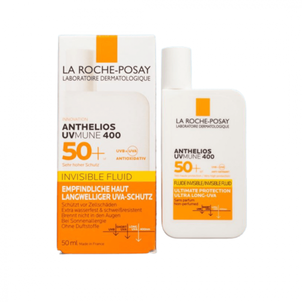 واقي شمس La Roche-Posay Anthelios UVMune 400 Invisible Fluid