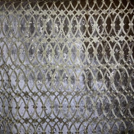 Velours brodé cercle