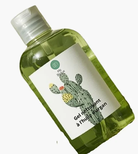Gel nettoyant à l'huile d'argan