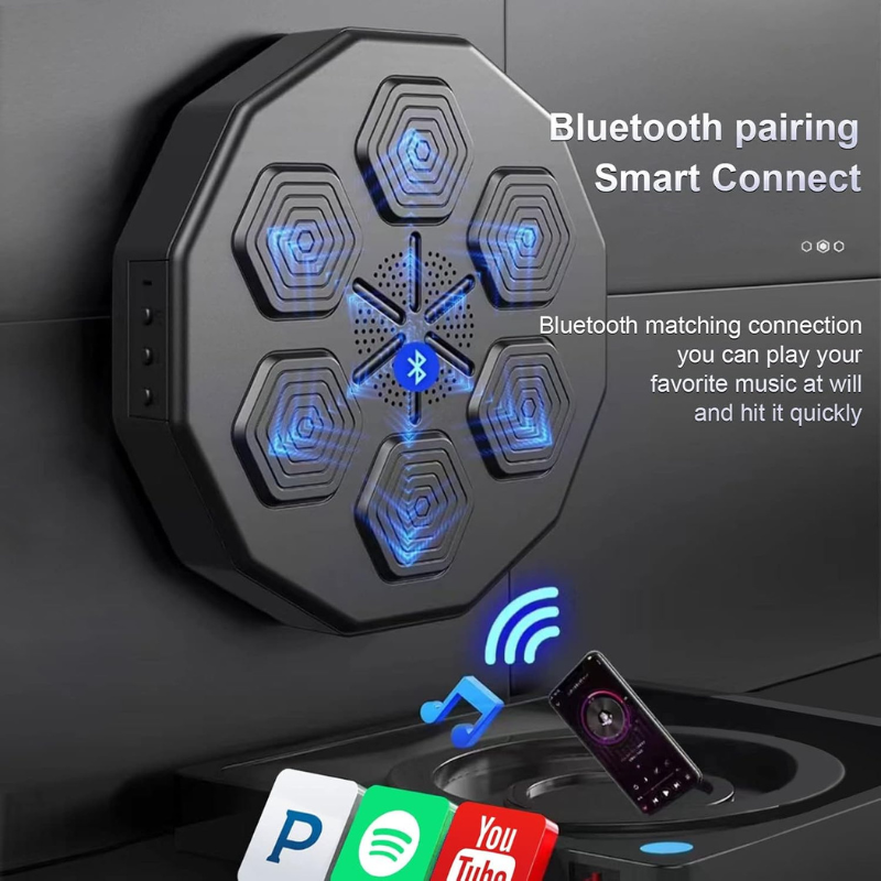 Machine de Boxe Musicale Bluetooth