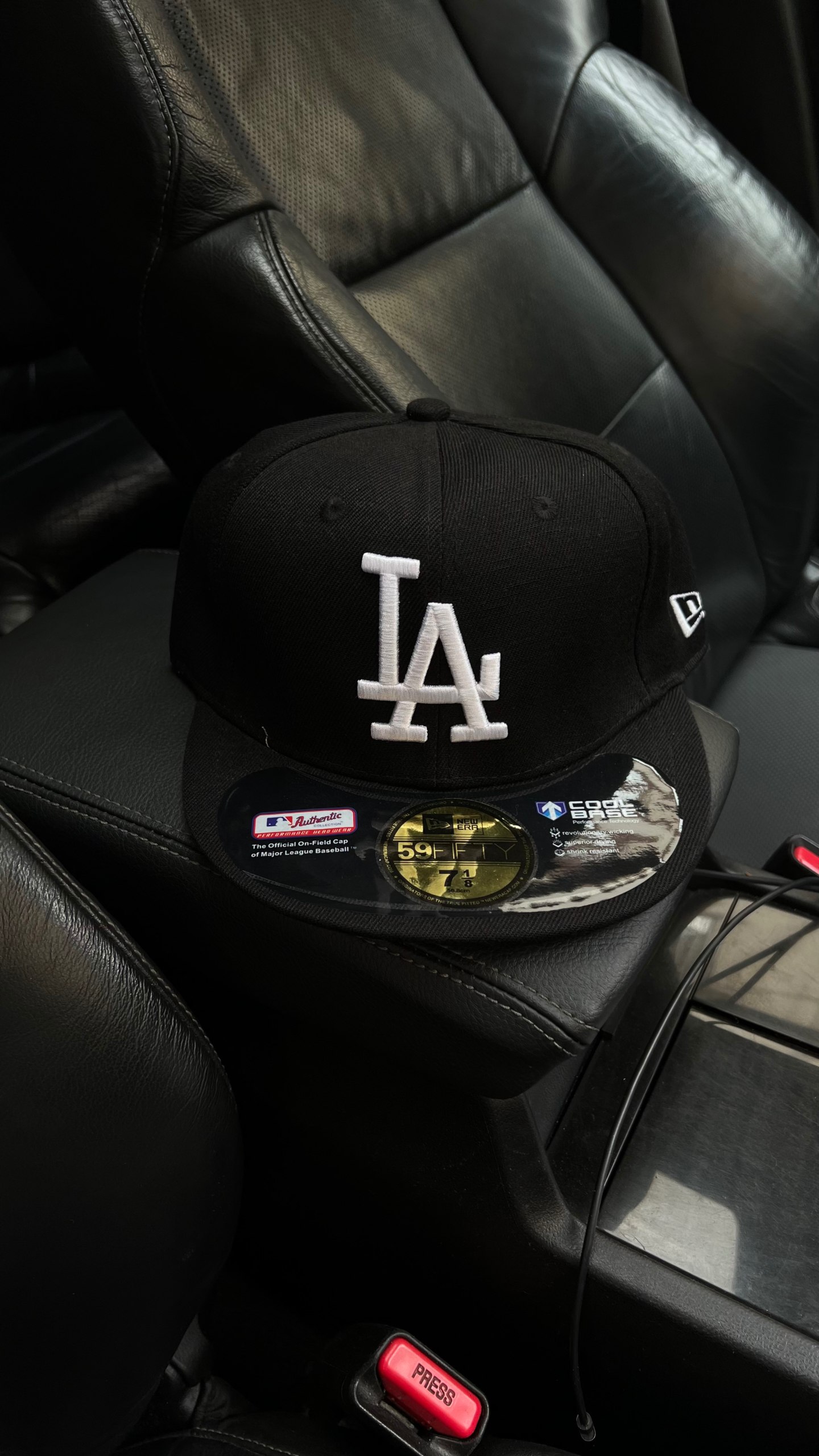 NEW ERA 59FIFTY MLB AUTHENTIC LOS ANGLES  YANKEES TEAM FITTED CAP