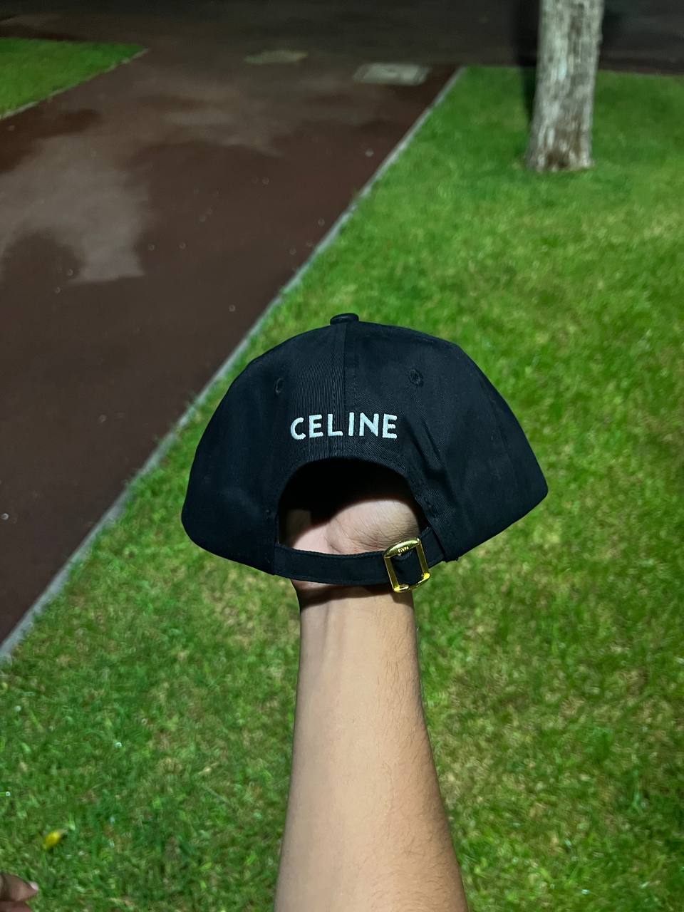 Celine Paris Cap Black