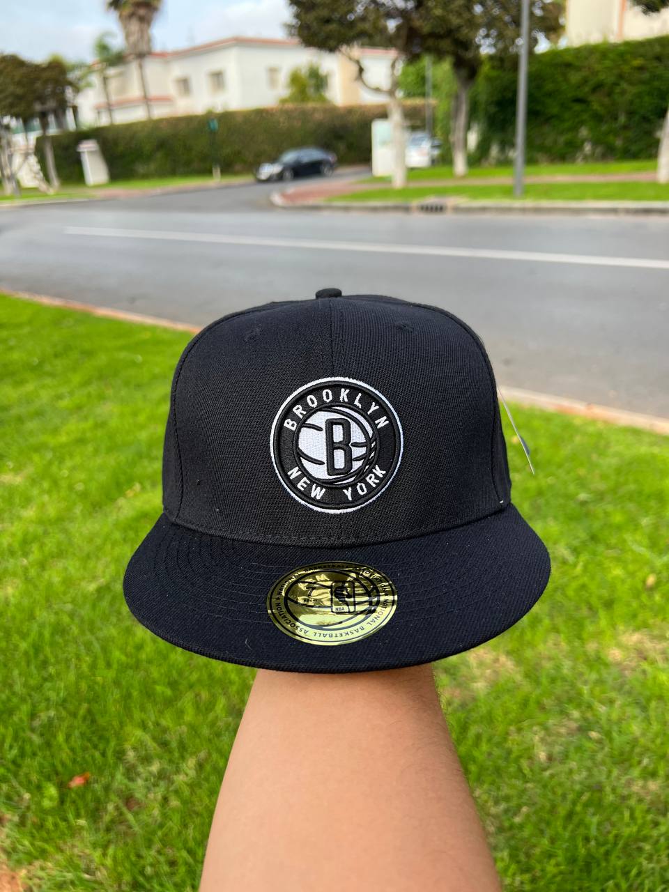New Era Brooklyn Nets 2020 Official Team Color 9FIFTY Adjustable Snapback,unisex-adult Hat Black Cap, Black