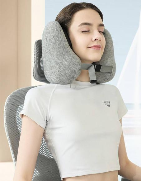 💤 وسادة دعم الرقبة 3D مريحة — الراحة اللي تستاهلها في المكتب والسفر 💤