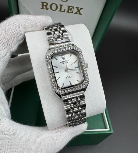 Rolex V Quartz Élégant Suisse Lumière Montre Pour Femme