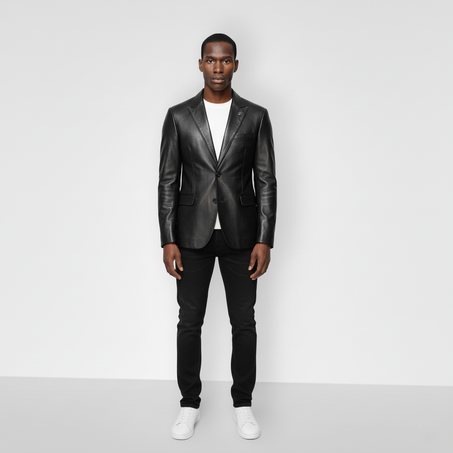 Jacket cuir majestic