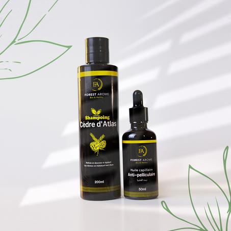 زيت القشرة + شمبوان السدر