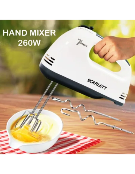 "Hand Mixer" 260 W/ Mélangeur à main rapide