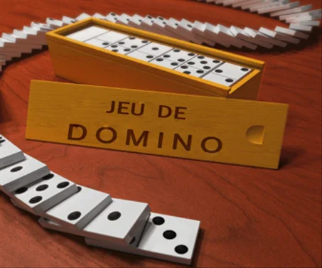 Jeu de dominos - Plumier bois