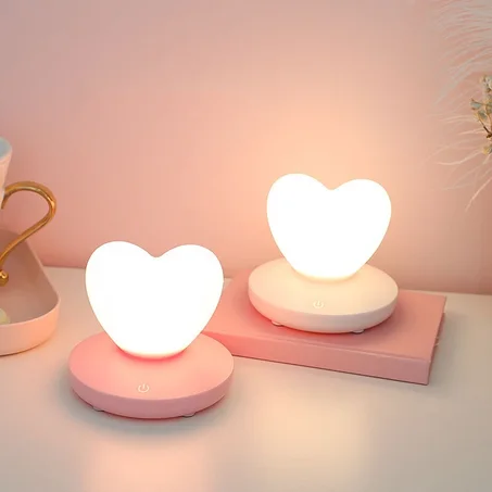love heart lampe mini