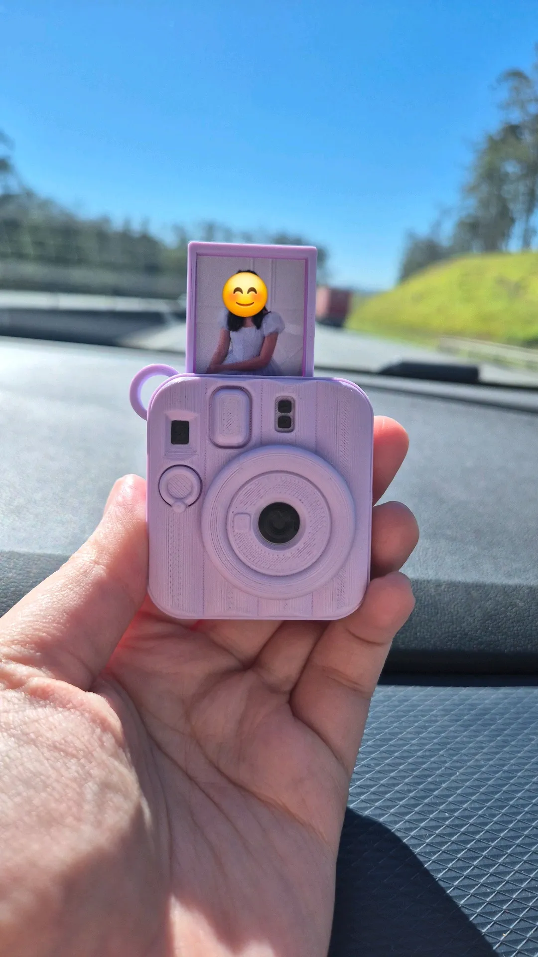 Porte-clés Mini Appareil Photo Personnalisé