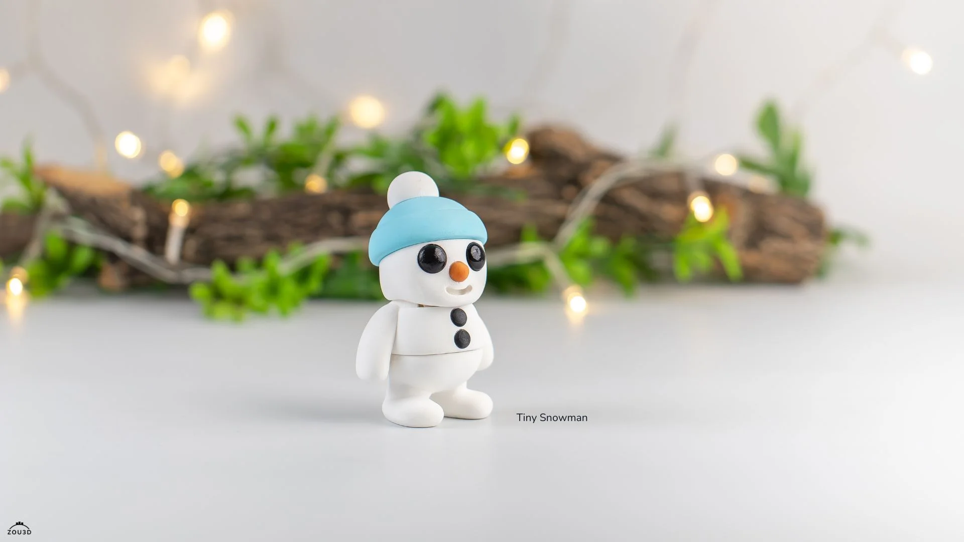 Mini Bonhomme de Neige Articulé