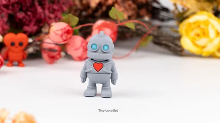 Mini Robot d'amour Articulé
