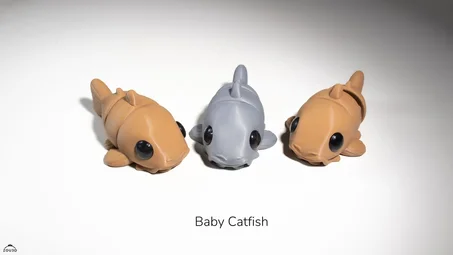 Mini Poisson-chat (Siluriforme) Articulé