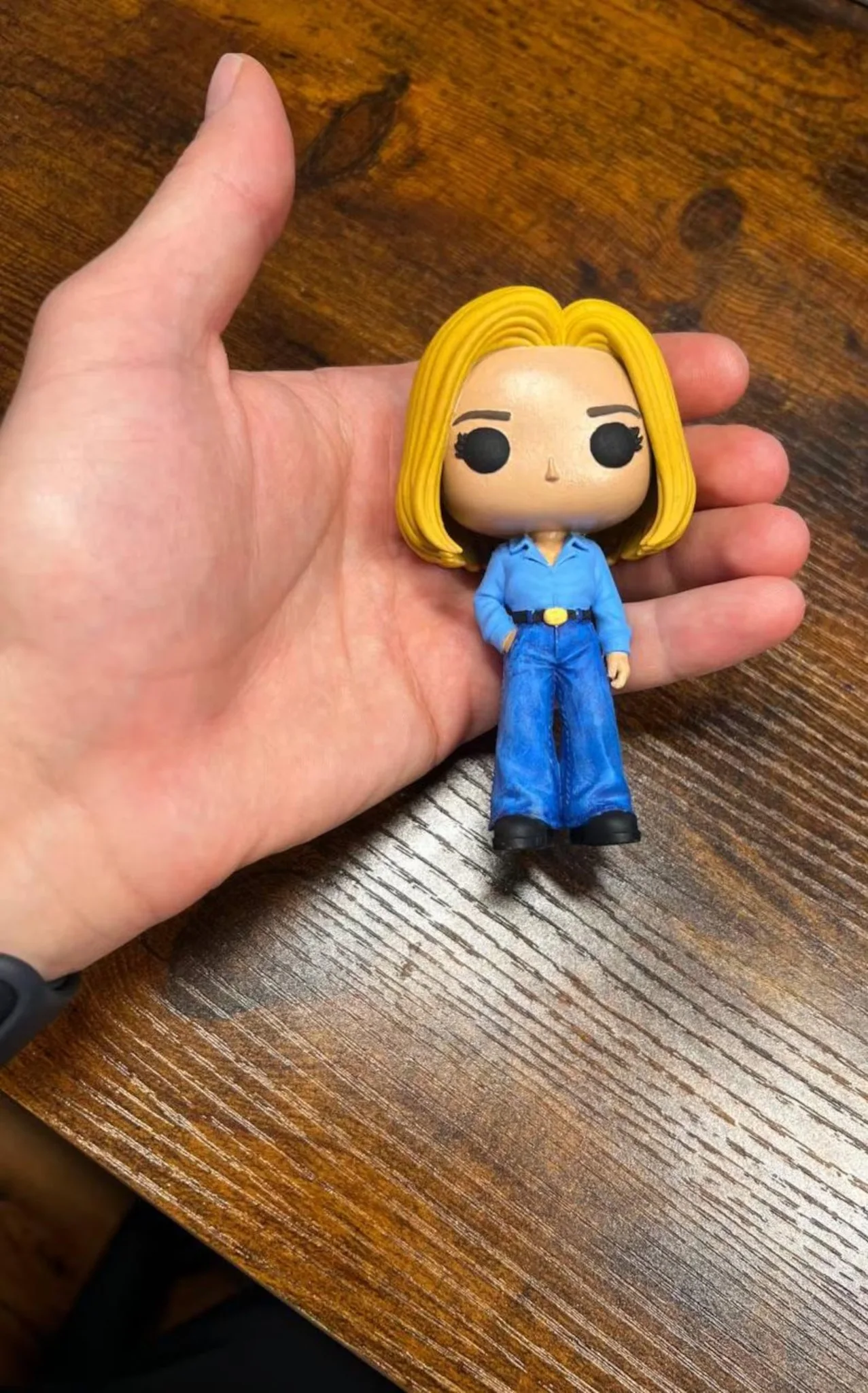 Figurine Personnalisée style vinyle POP