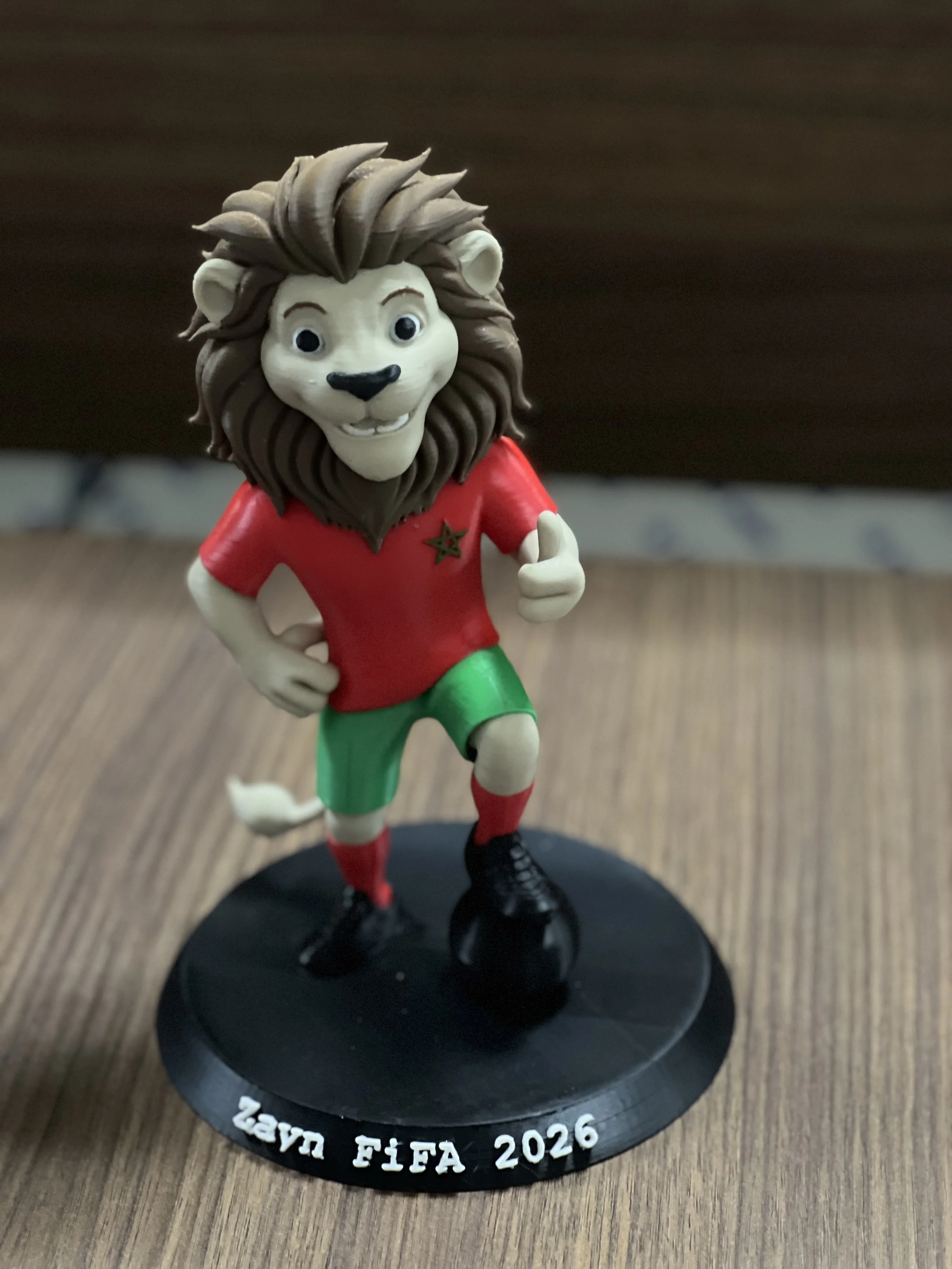 Mascottes Lionne & Lion de l’Atlas du Maroc