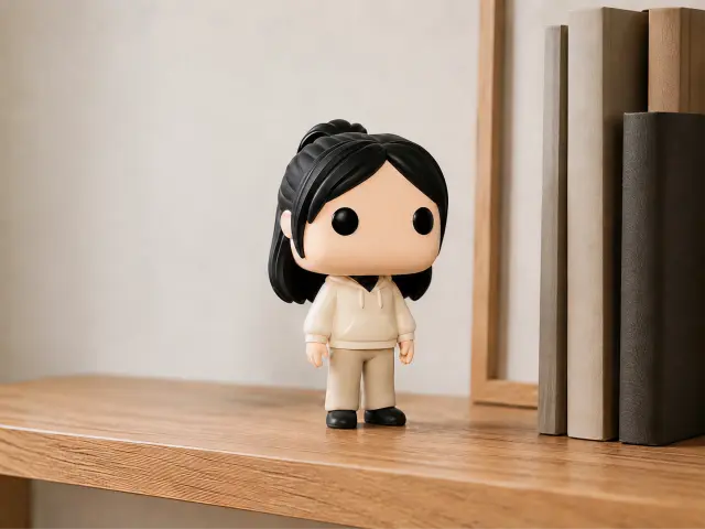 Figurine Personnalisée style vinyle POP